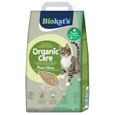 Biokat's Organic Care Plant Fibres Fresh Cat Litter