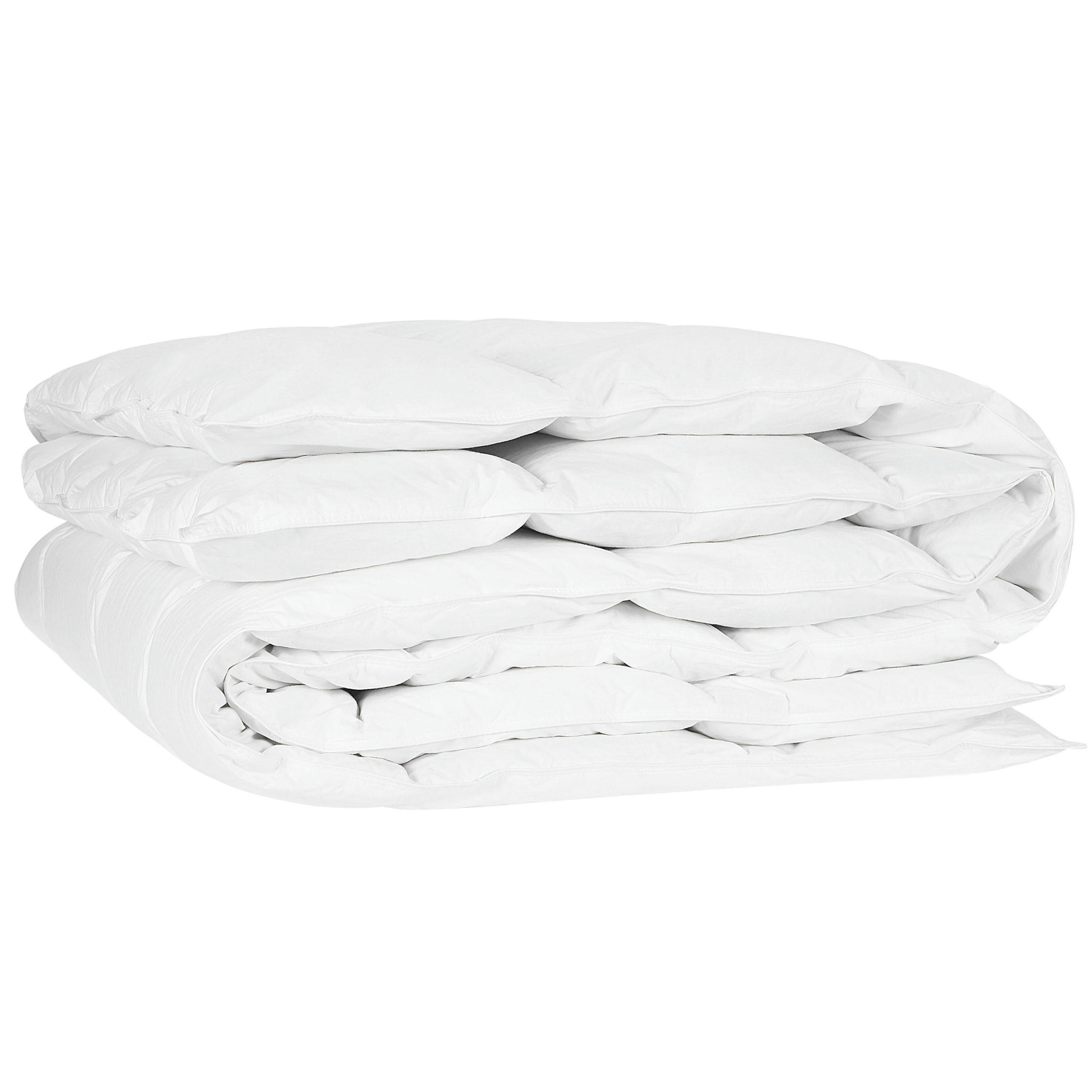 HARAMOSH - Couette en coton ciré blanc 220x200cm