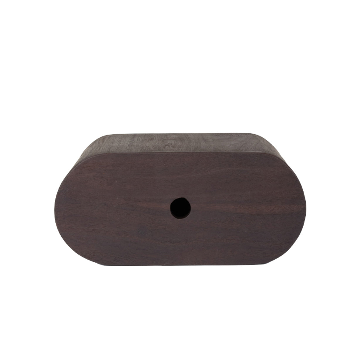 LABEL51 Nachtkastje Rise - Donkerbruin Hout - 45x30x20cm