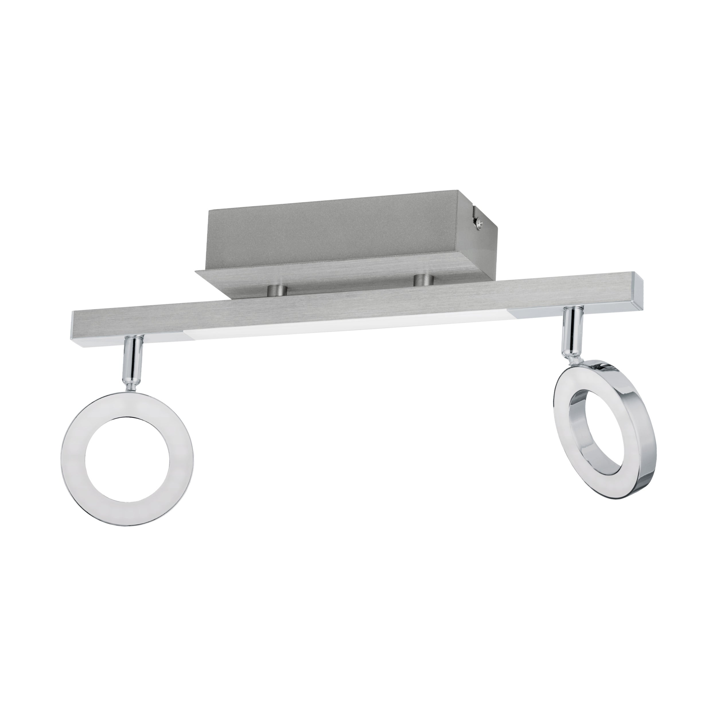 EGLO spot Cardillio 1 - 3 lichts - aluminium, chroom - gesatineerd