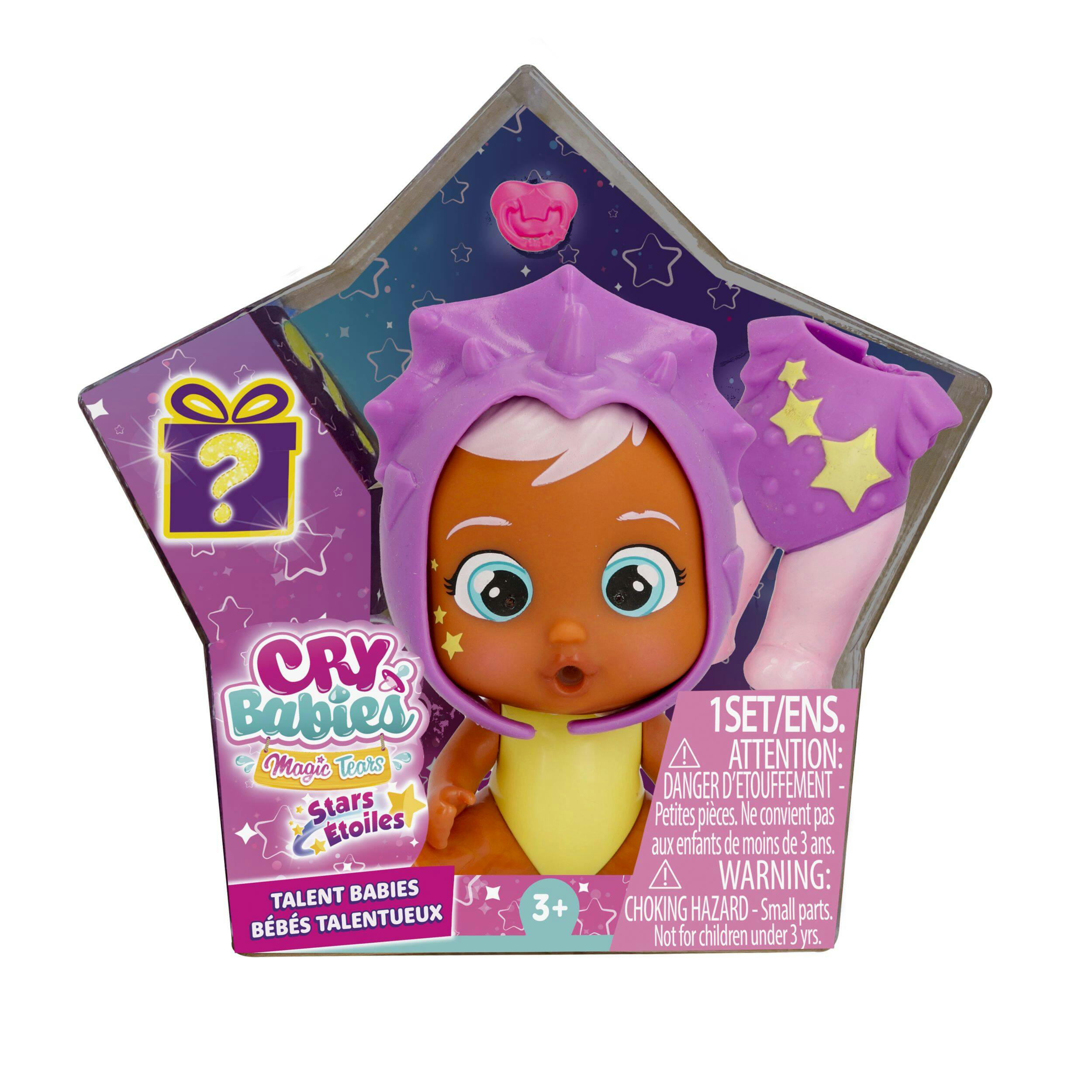 Cry Babies Magic Tears Star Babies Doll, Ages 3+