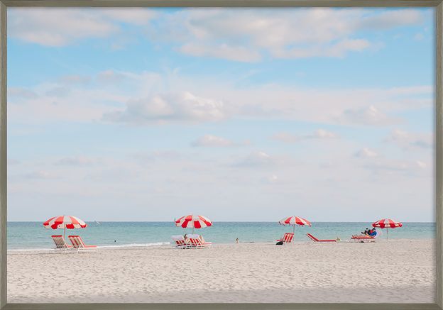 QUADRO MIAMI BEACH I 50 CM X 35 CM