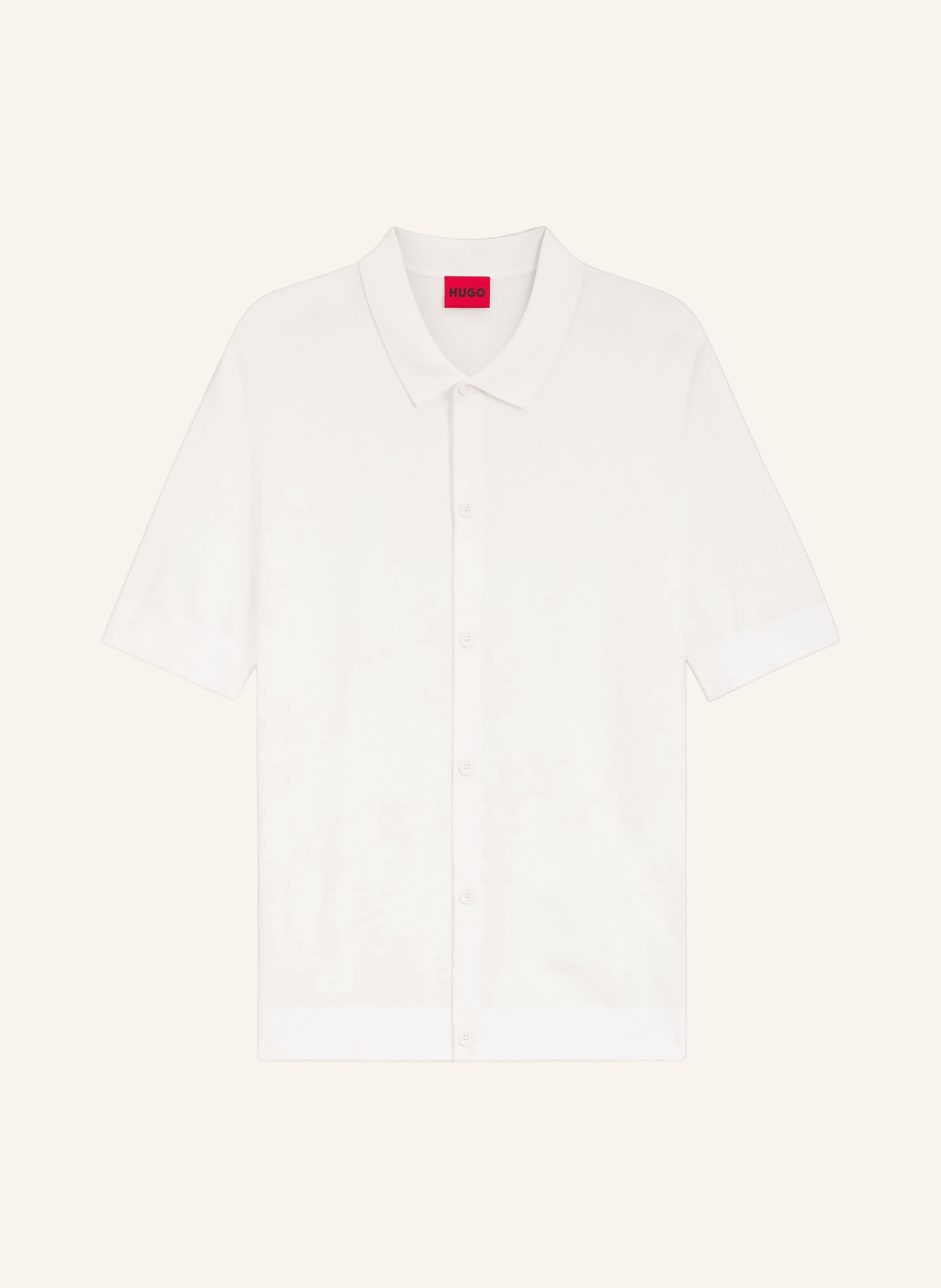HUGO Strickhemd SAN PACO Extra Slim Fit