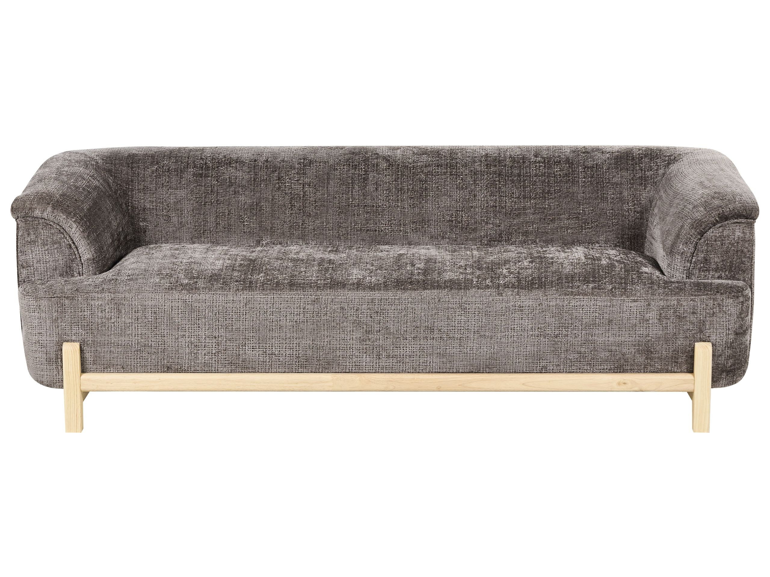 Sofa 3-osobowa szenil brązowa
