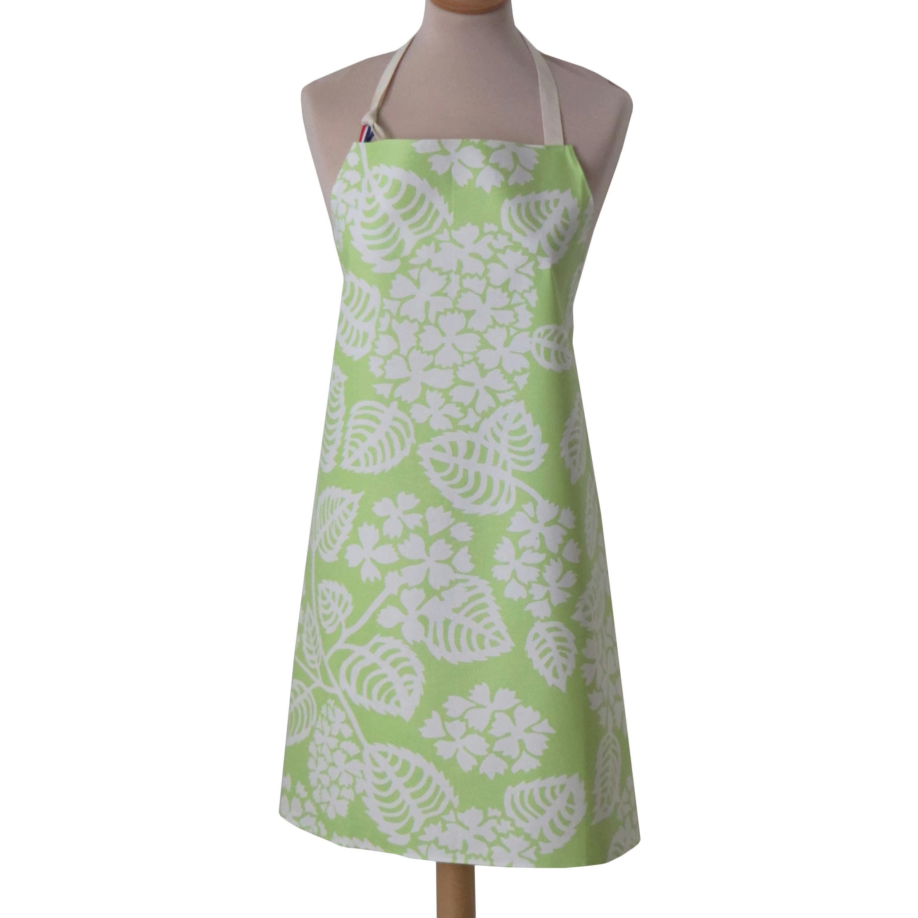 HORTENSIA - Tablier enduit Hortensia vert
