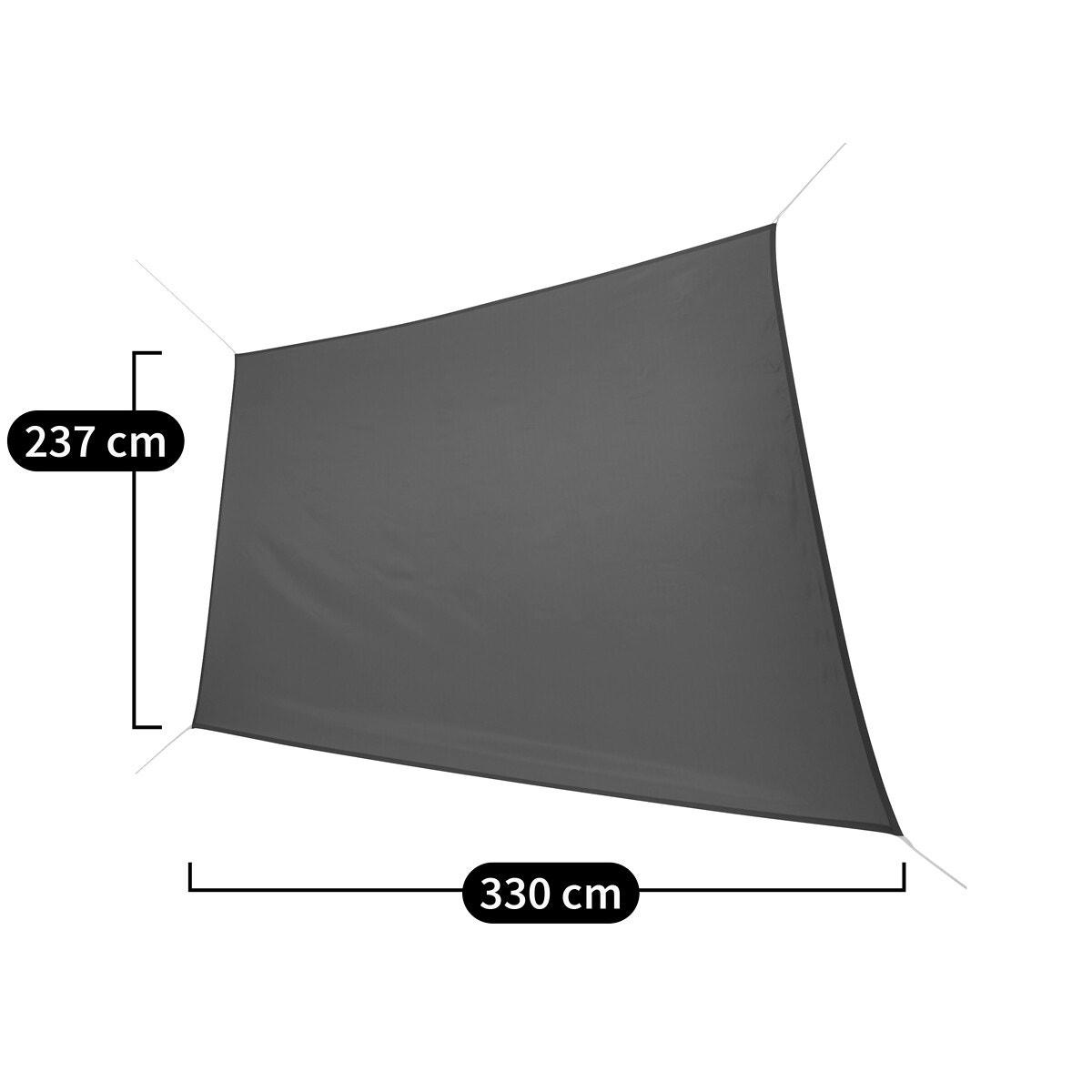 Voile d'ombrage rectangulaire