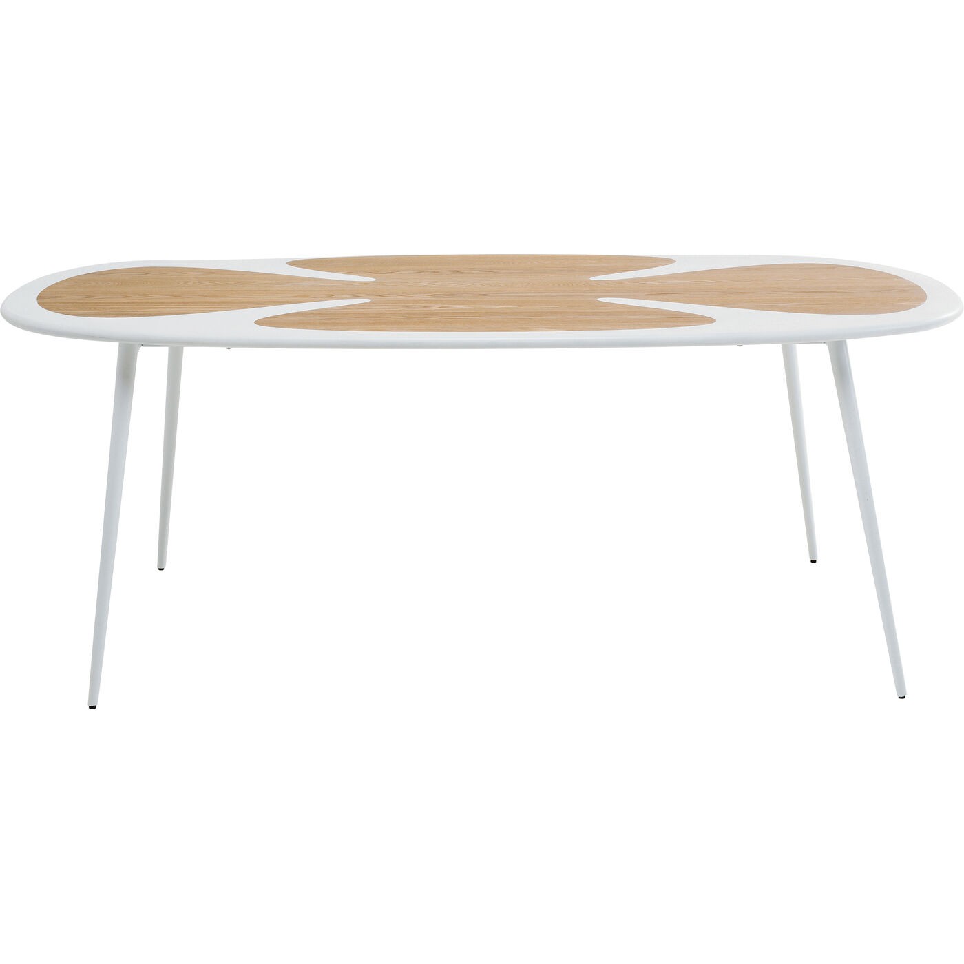 Eettafel Petal 200x100cm wit Kare Design