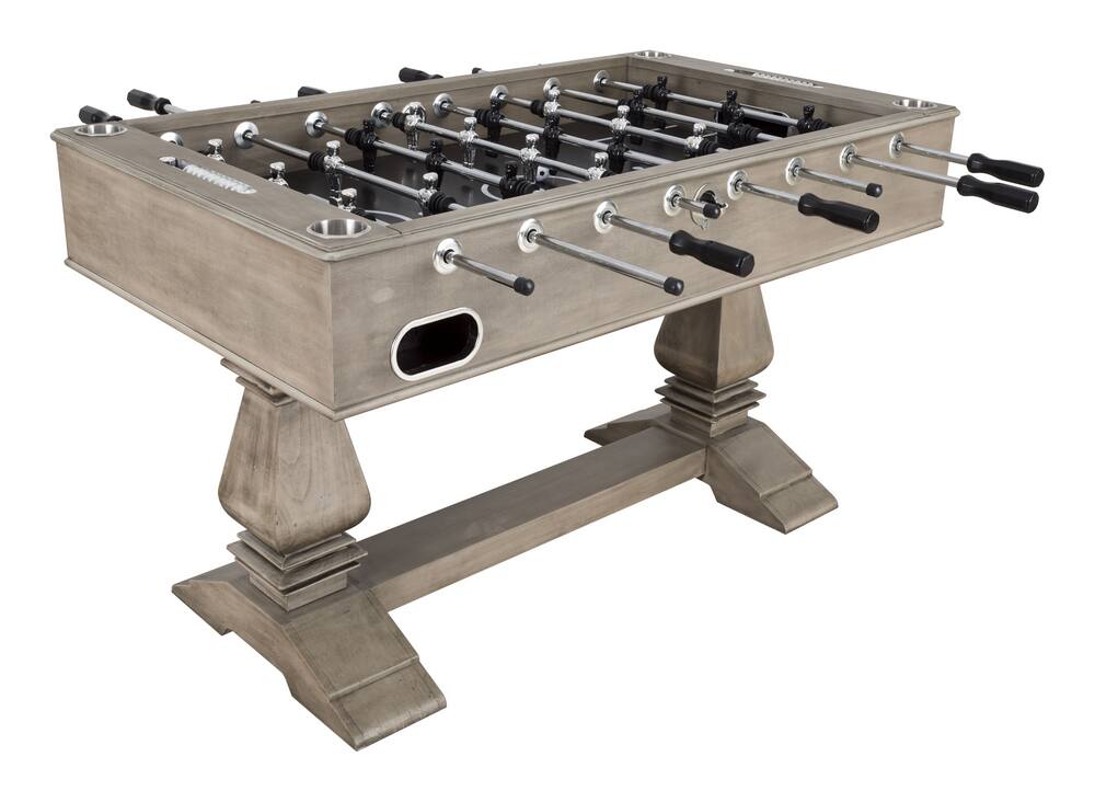 Hathaway Montecito Foosball Soccer Game Table, Driftwood Finish, 55-in