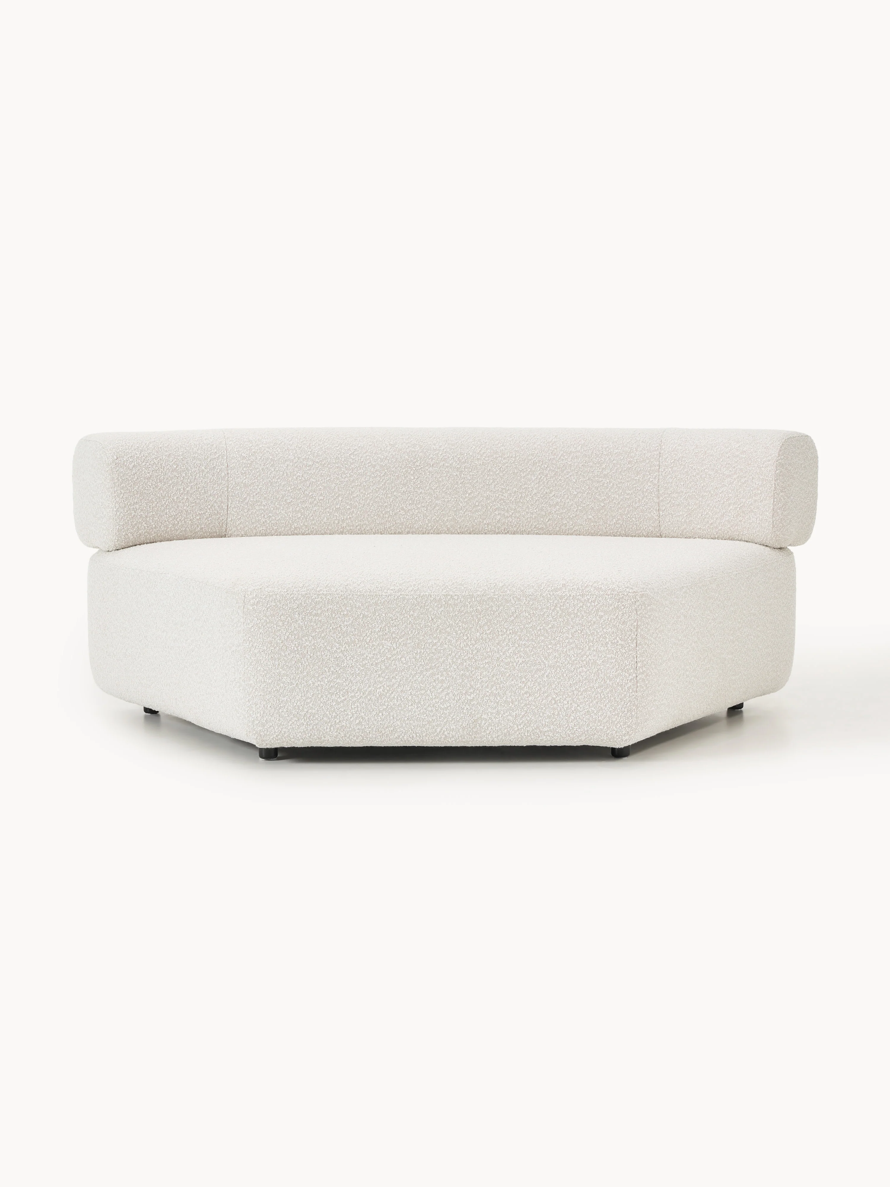 Rundes Bouclé-Eckmodul Anton