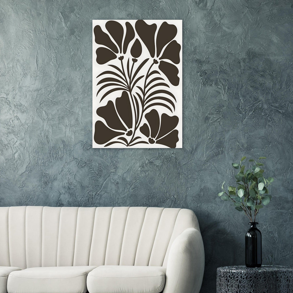 Artfulprints Poster Matisse – Botanical shapes  - 70x100 cm - Bruin