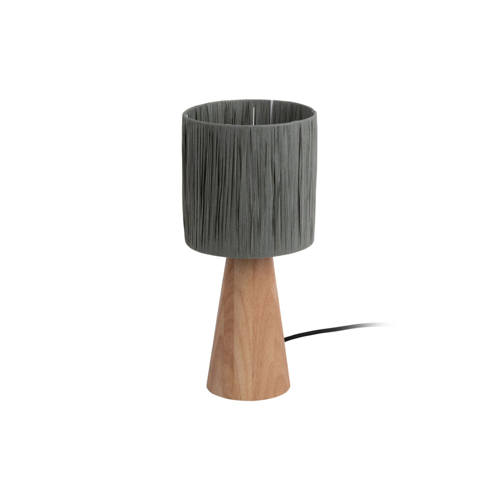 Leitmotiv tafellamp Sheer Cone - grijs - Ø15cm