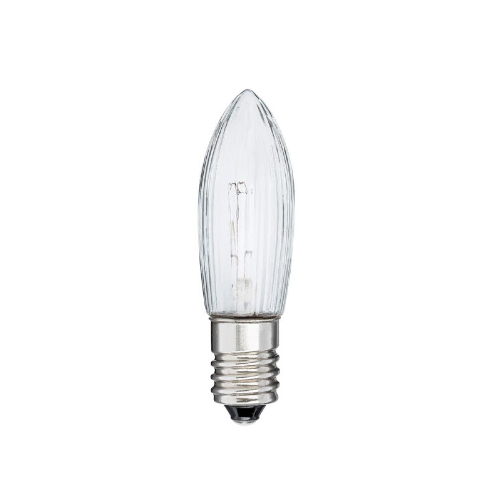 LYSPÆRE KONSTSMIDE RESERVE E10 24V 1,8W KLAR 3PK