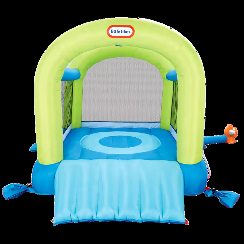 Little Tikes Toddler Splash N' Spray Bouncer, Ages 1-5 yrs