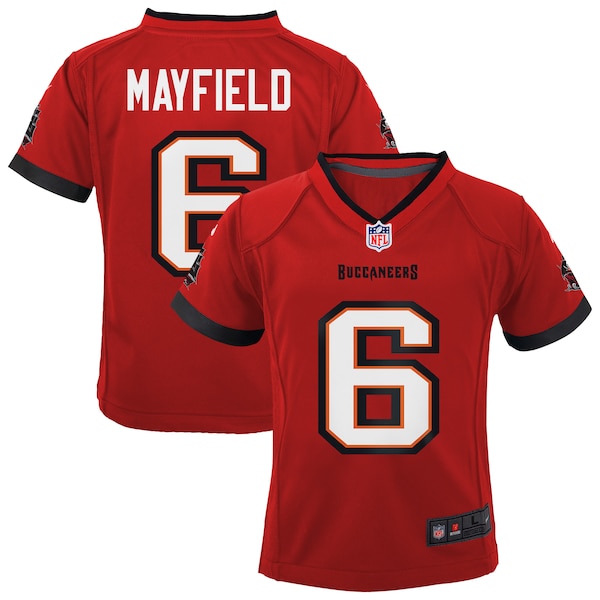 Baker Mayfield Tampa Bay Buccaneers Nike Preschool Team Player Game Jersey - Red/White/Orange