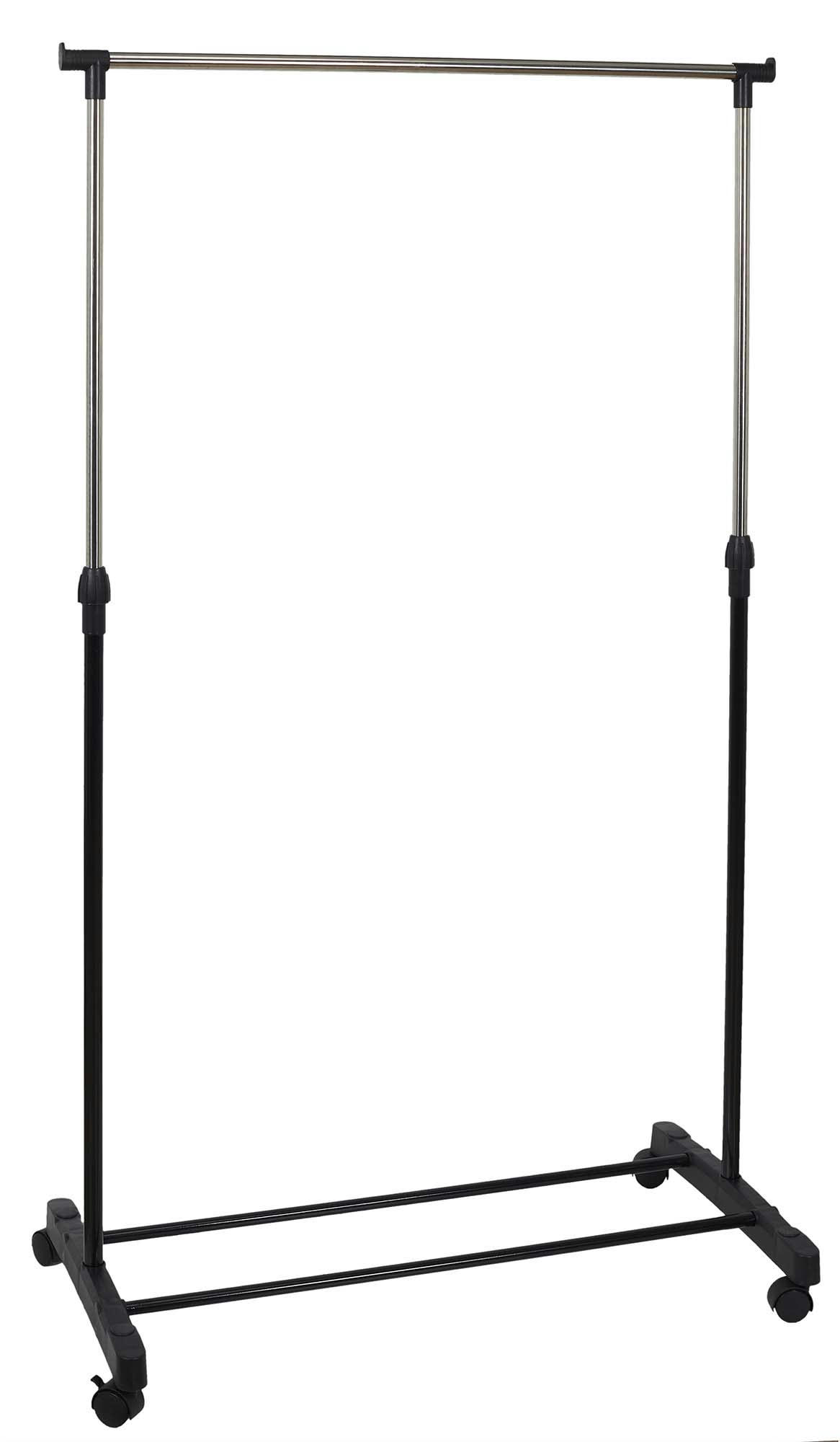 - Portant en métal avec roulettes 80 cm