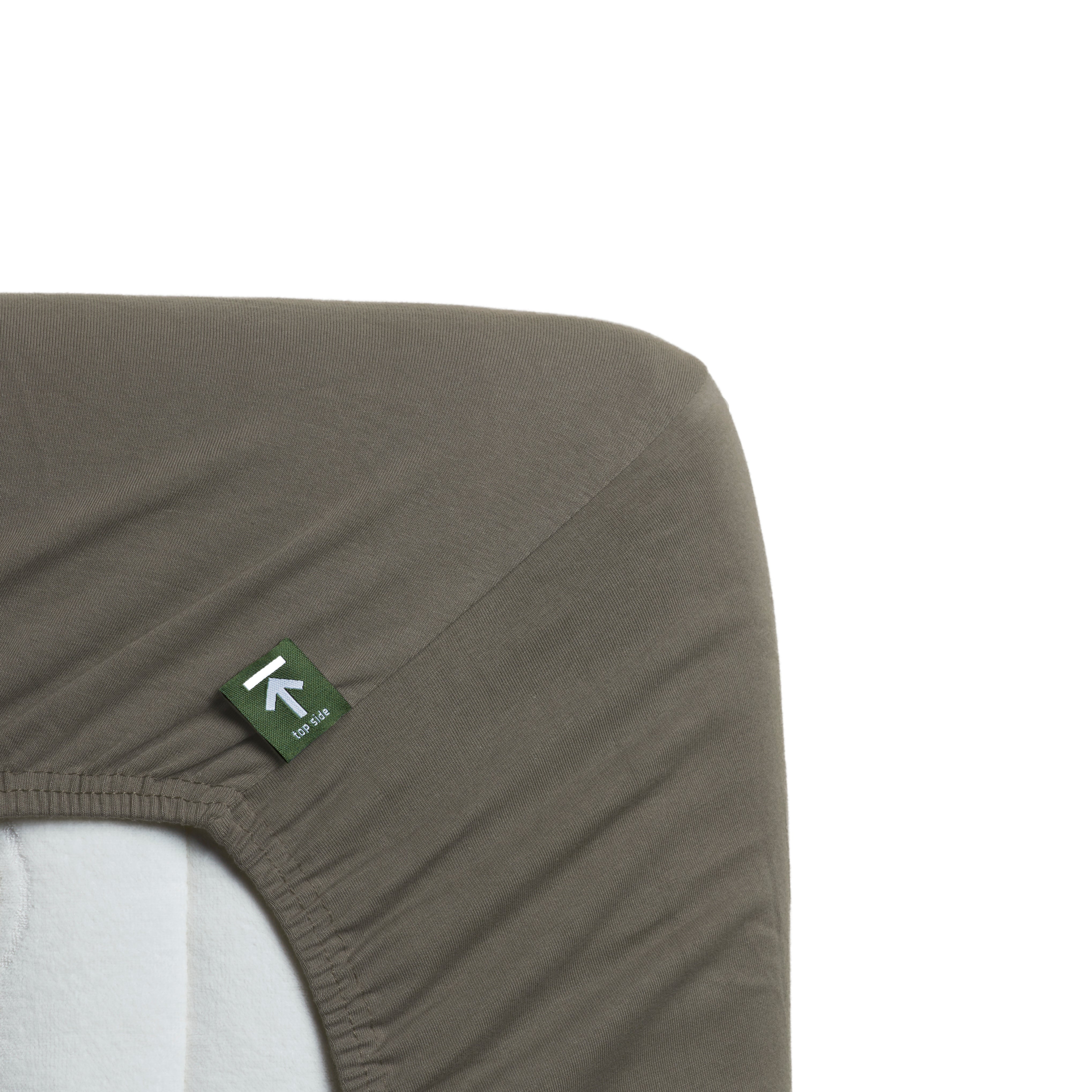 Beddinghouse - Jersey - Topper Hoeslaken - 180x220 cm - Warm grijs