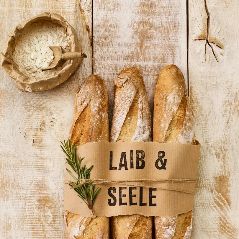 Baguette-Blech Laib & Seele