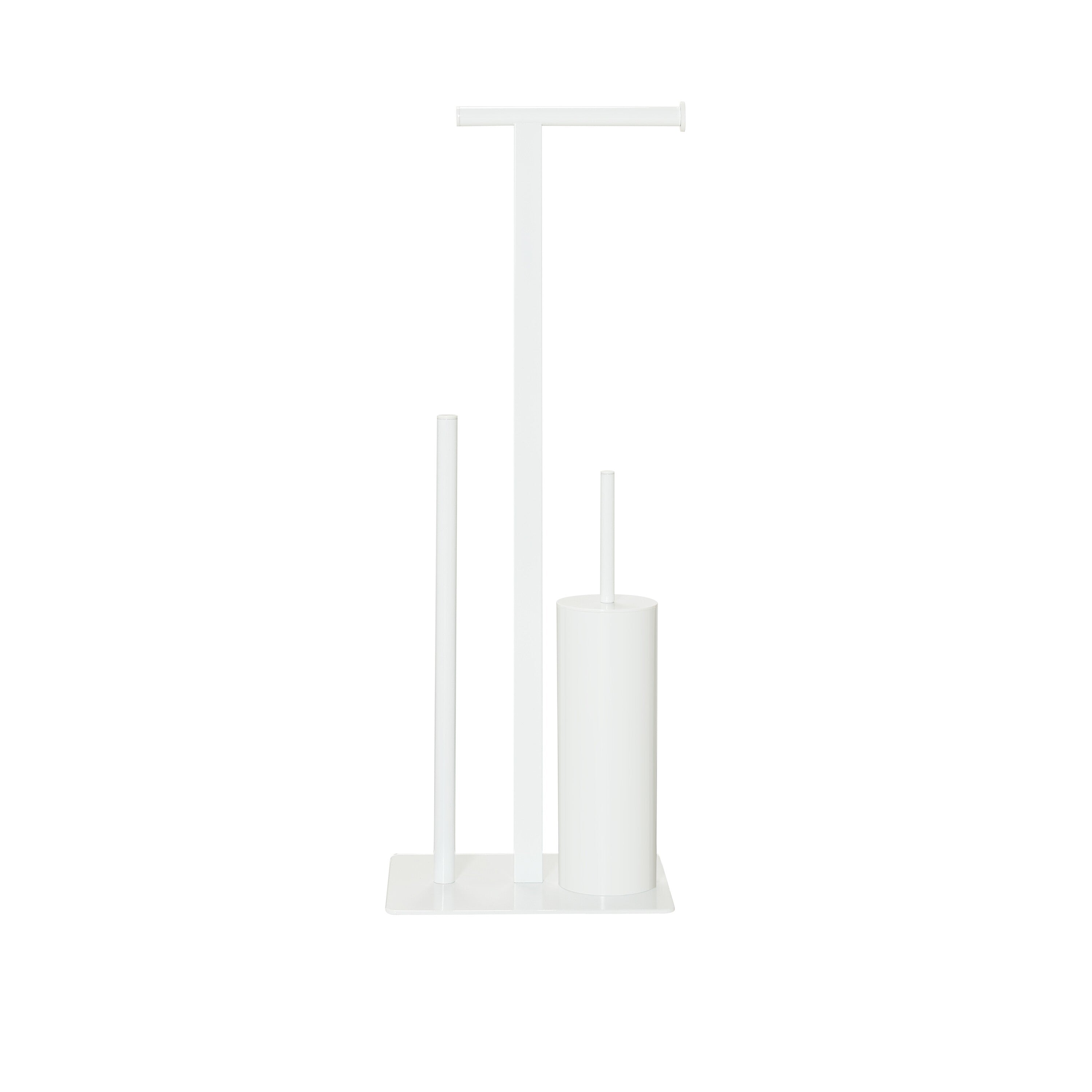 Sealskin Square Toiletbutler - Toiletrolhouder - Toiletborstel met Hou
