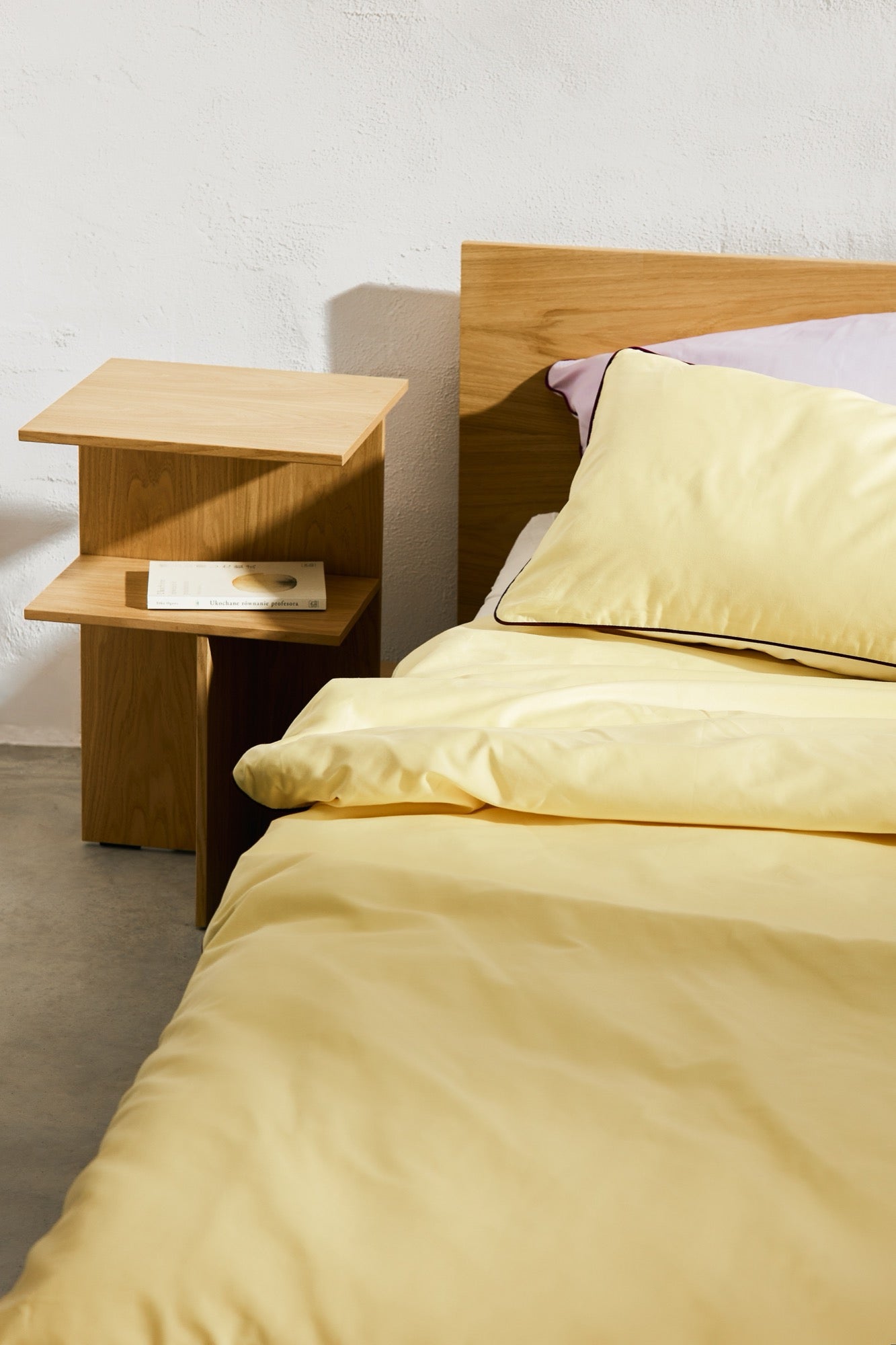 noo.ma OBA Kussensloop - 65x65 cm - Sunny Yellow