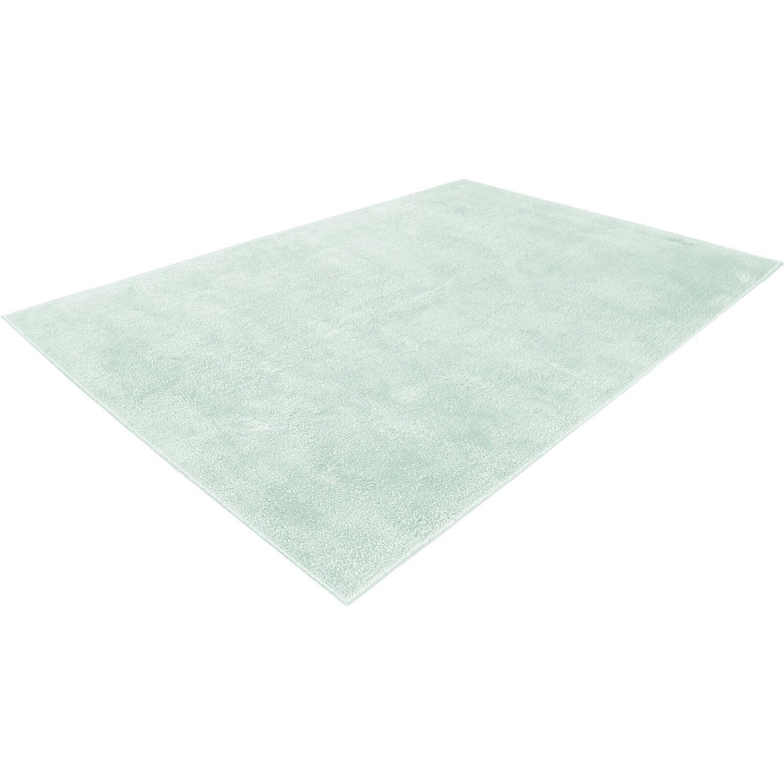 BALI 110 - Tapis shaggy Polyester Bleu