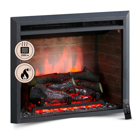 Elektrokamin, »CA-23«, 2000 W, 22x63x54,5 cm, schwarz