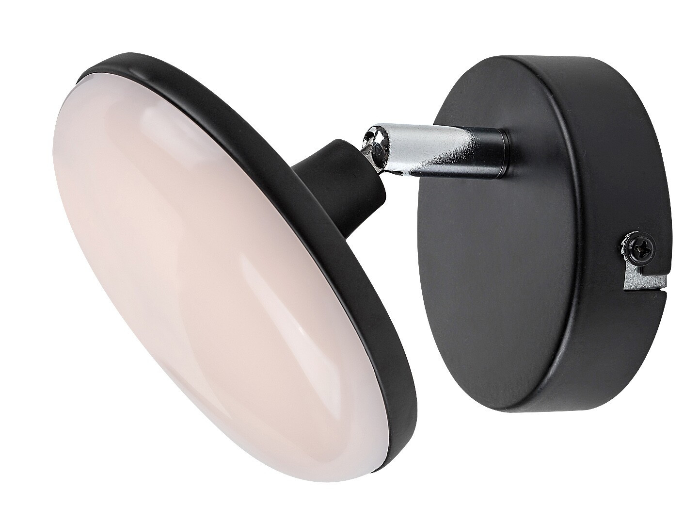 Kinkiet MADIczarny LED 1x4W 370lm wym:12x12x13,5cm IP20 Rabalux