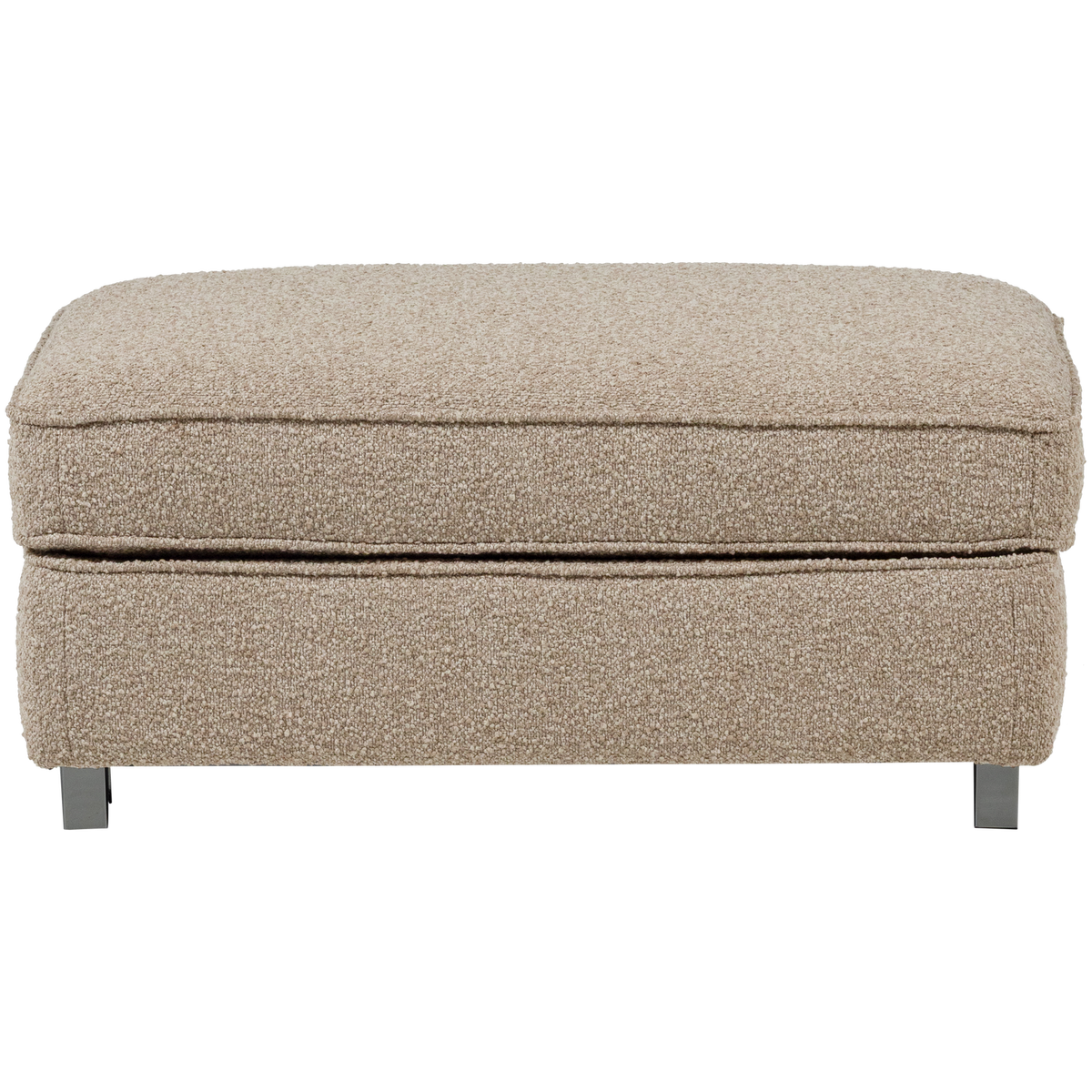 vtwonen hocker Lazy - Bouclé - Naturel
