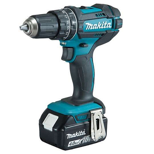 Makita DHP482RFE Perceuse-visseuse à percussion sans fil 18 V 3.0 Ah, 2 batteries, chargeur