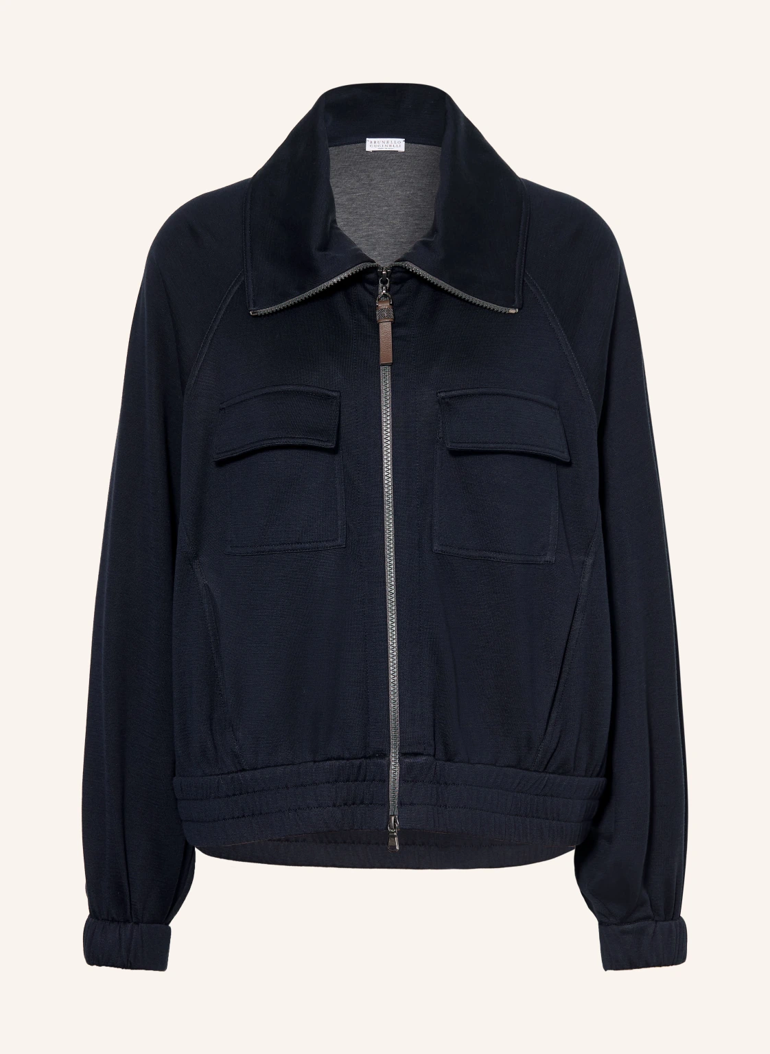 BRUNELLO CUCINELLI Sweatjacke mit Seide