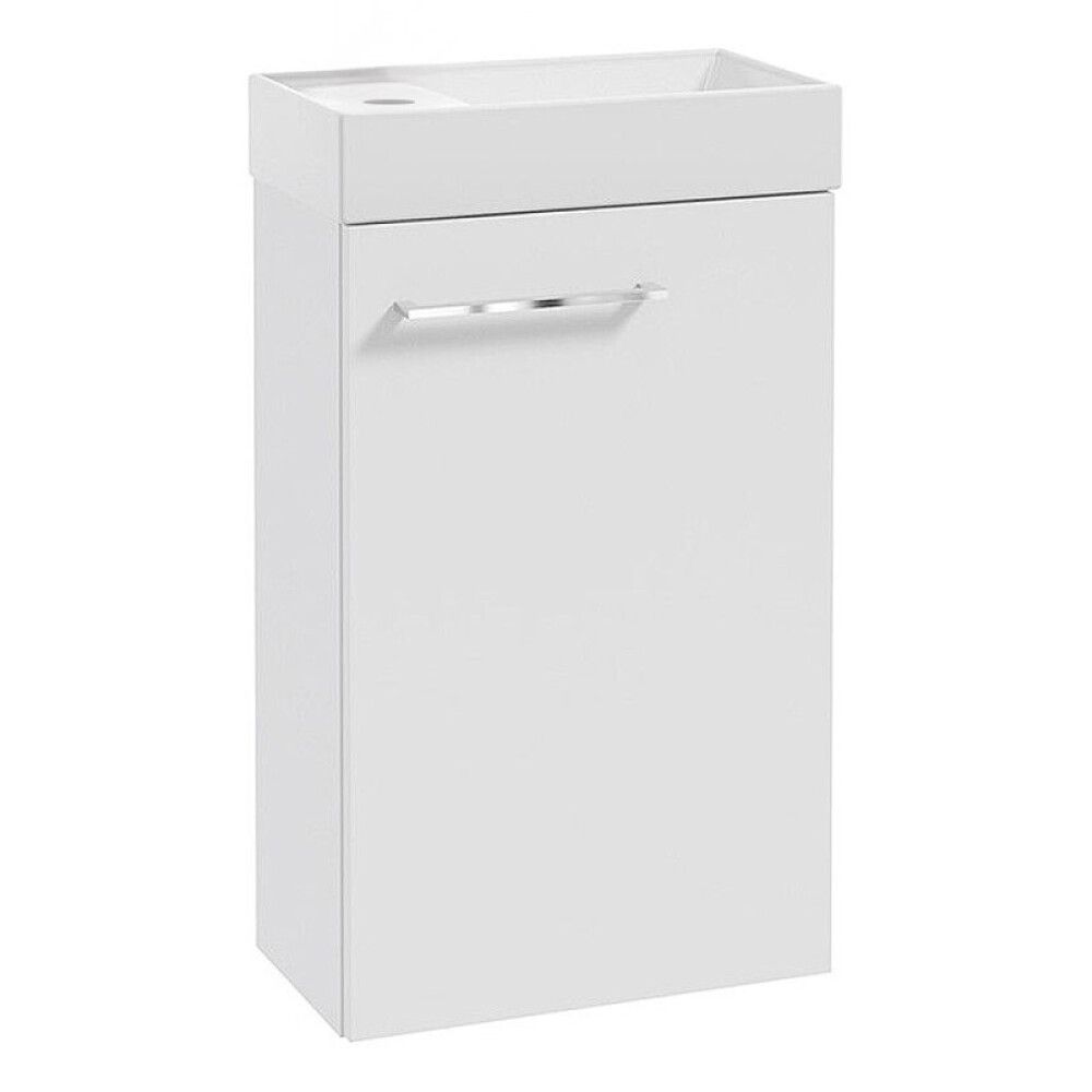 BADEROMSMØBEL RIVA ALMA 40CM HVIT MATT