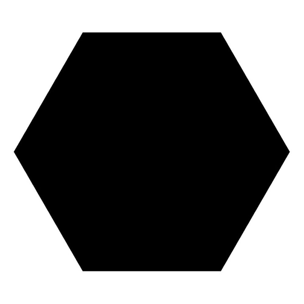FLIS CODICER HEXAGON BASIC SVART 25X22CM 1.04M²/PK