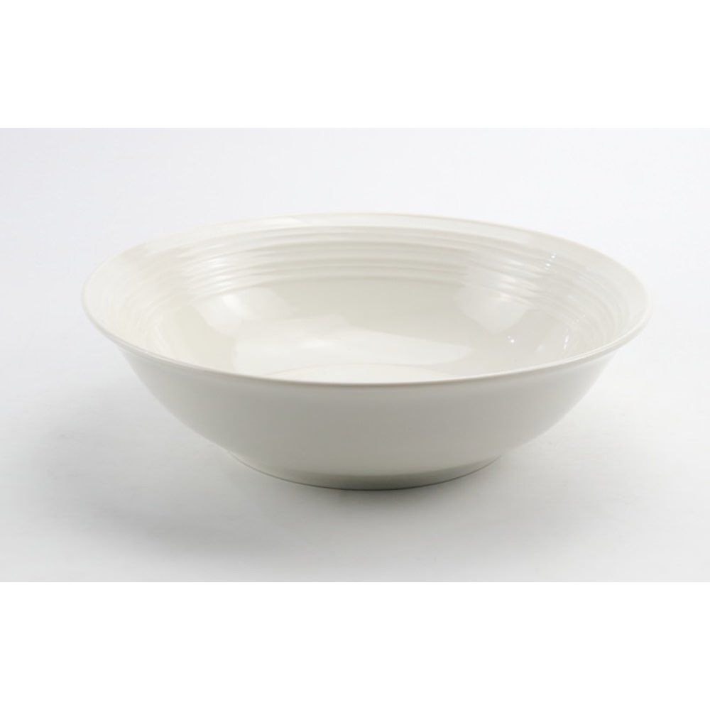 Saladeira branca PURE em porcelana 23cm