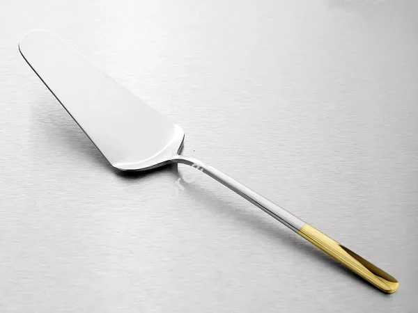 Komplet sztućców 65 cz. na 12 osób Hisar - Bahama Gold (4.0/3.0mm) złocone