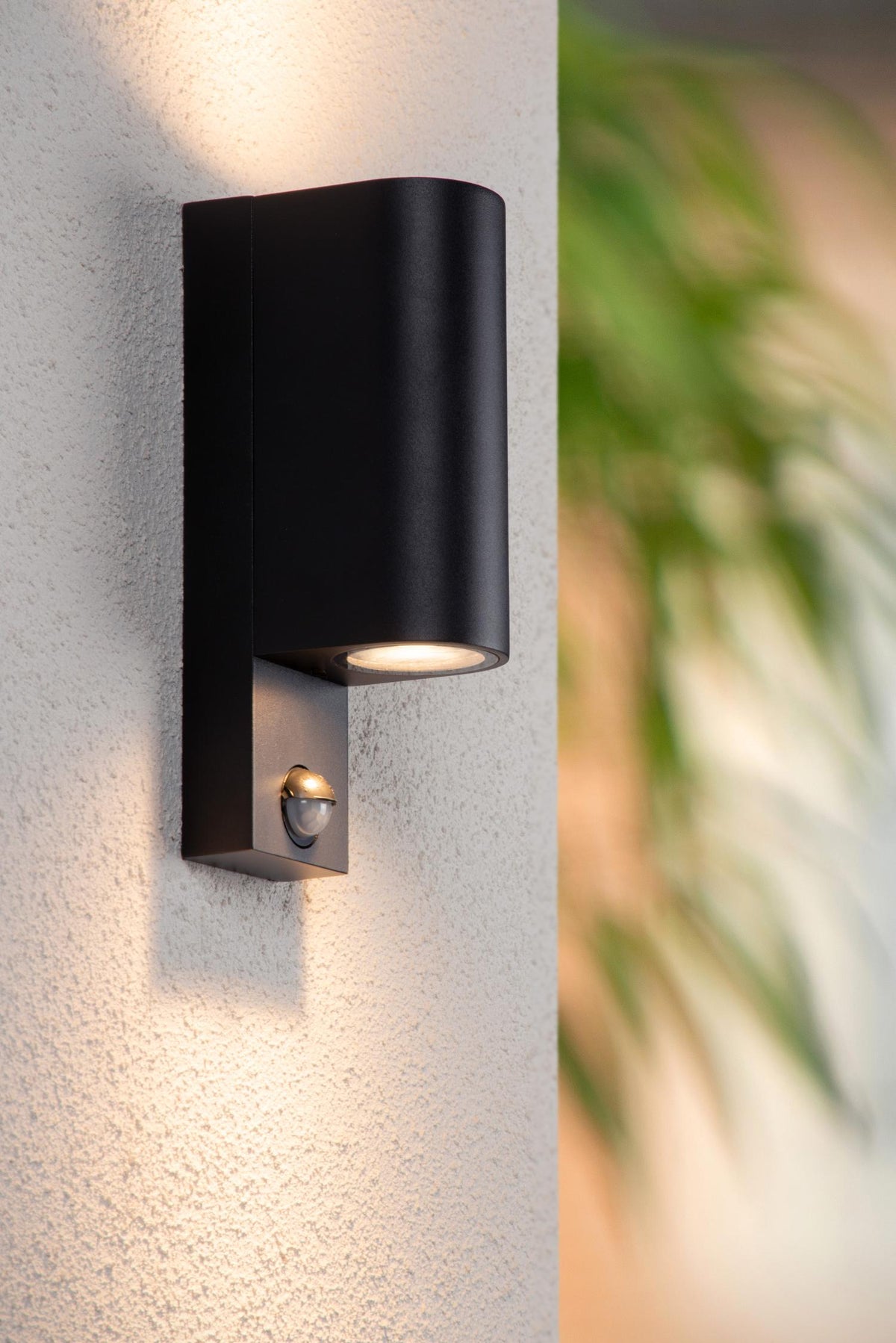 Lucide wandspot ZARO - 2xGU10 - Zwart