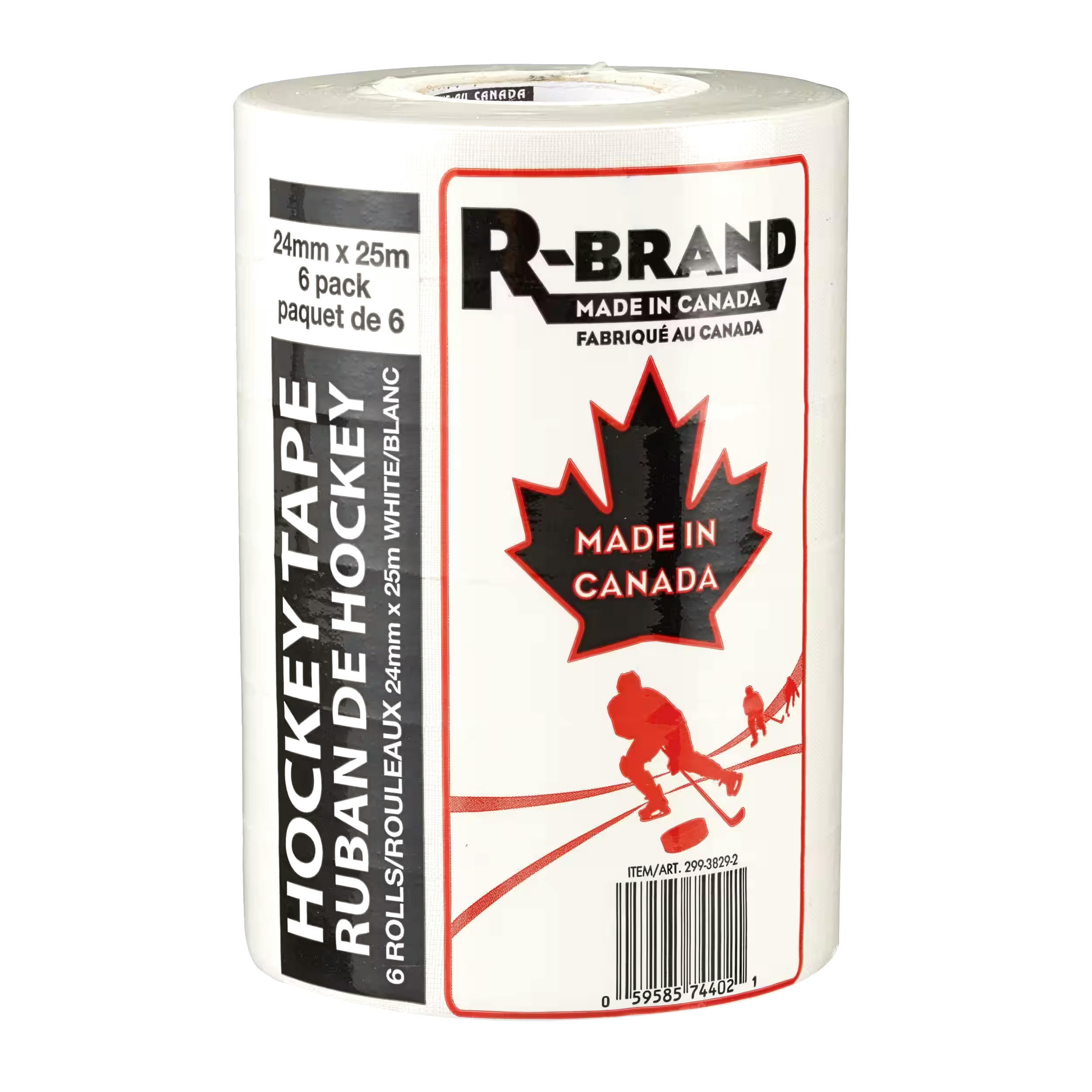 Renfrew R-Brand Hockey Tape, Assorted Colours, 6-pk