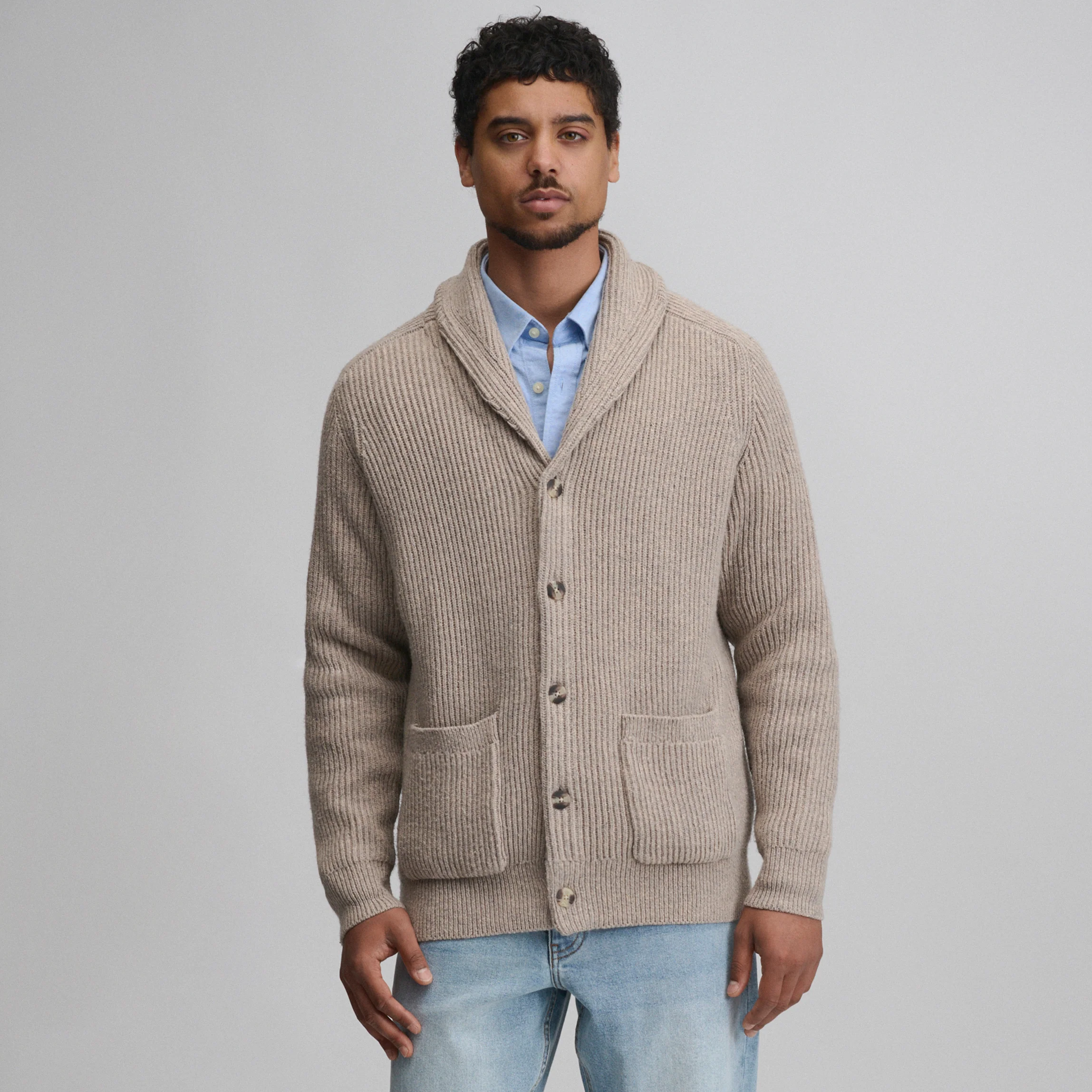 Men's Fletcher Bay Shawl Collar Cardigan Sweater