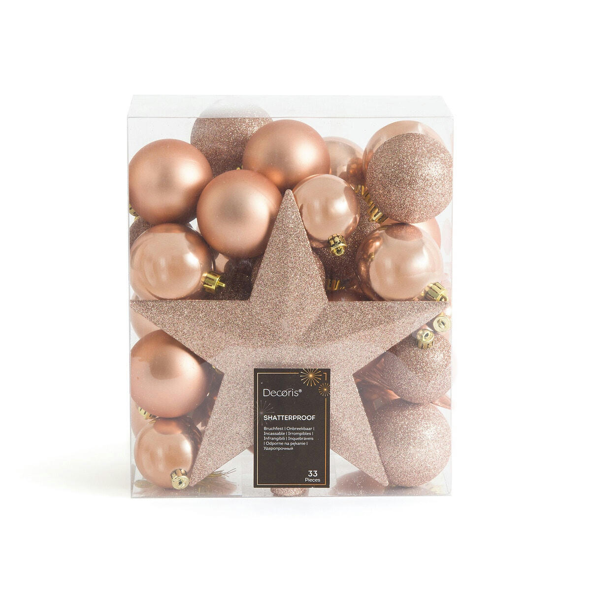 Coffret de 33 boules de Noël, Caspar