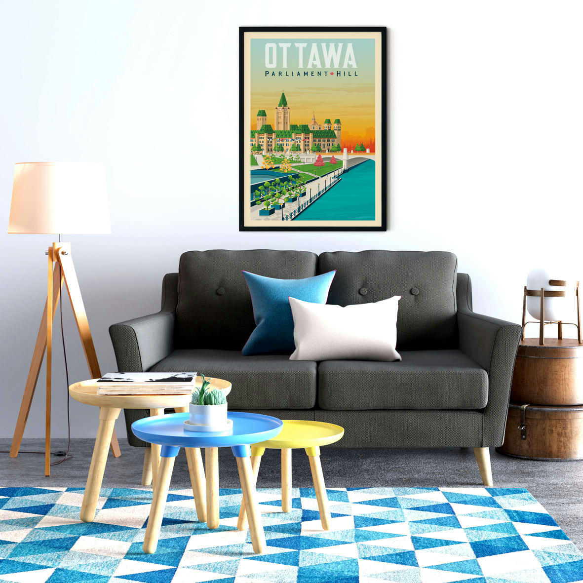 - Affiche Ottawa  50x70 cm