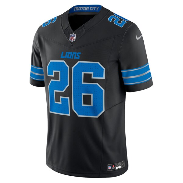 Jahmyr Gibbs Detroit Lions Nike 2nd Alternate Vapor F.U.S.E. Limited Jersey - Black