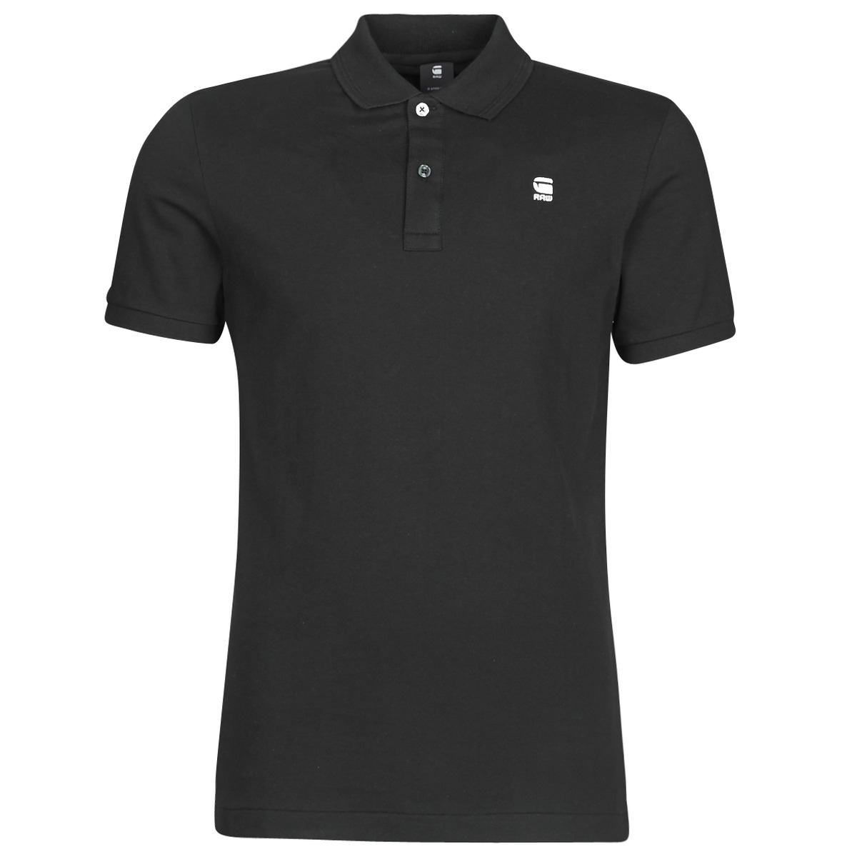 G-Star Raw - DUNDA SLIM POLO SS - Black