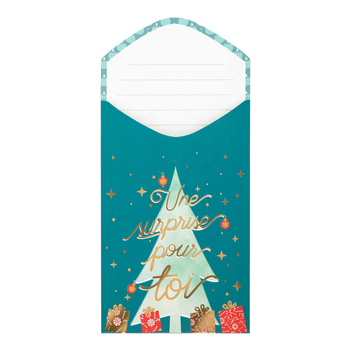 - Carte De Vœux Surprise Sapin