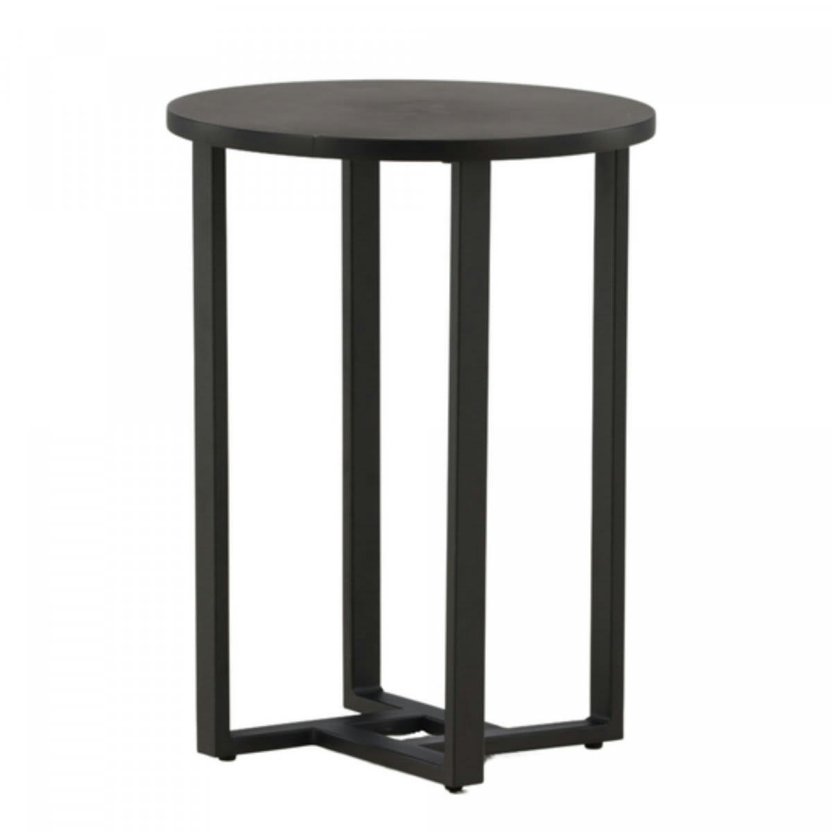 BOTRA - Table d'appoint moderne en bois 40cm