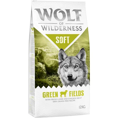 Wolf of Wilderness Soft “Green Fields” - Lamb
