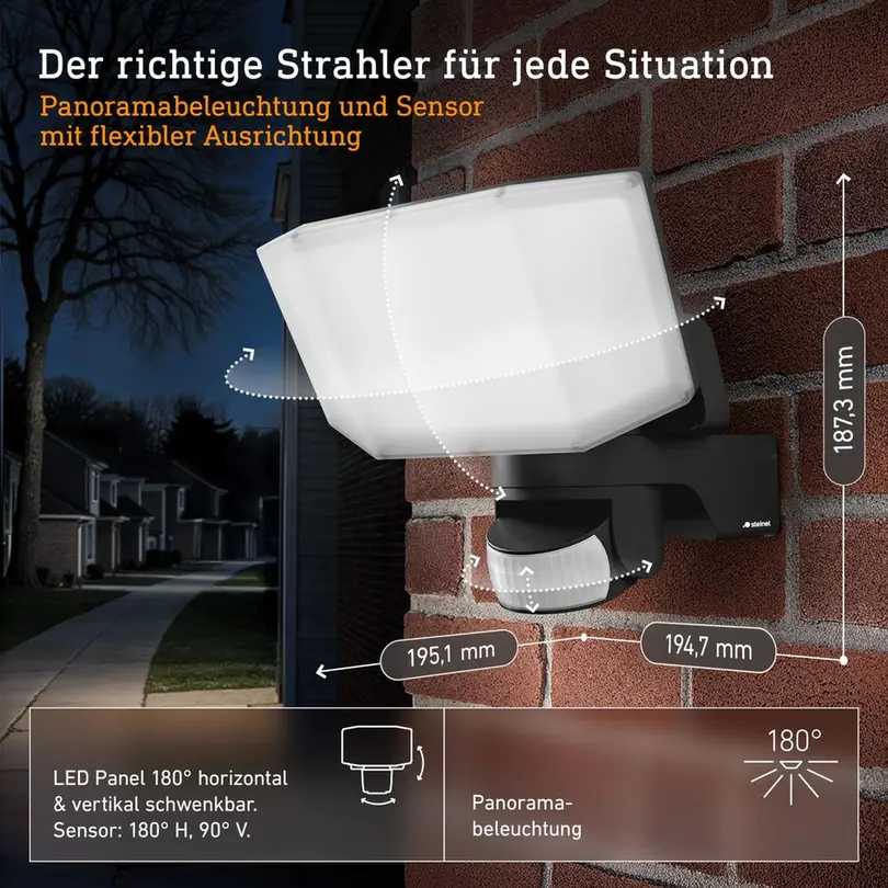 Outdoor Wandleuchte XLED Protect S