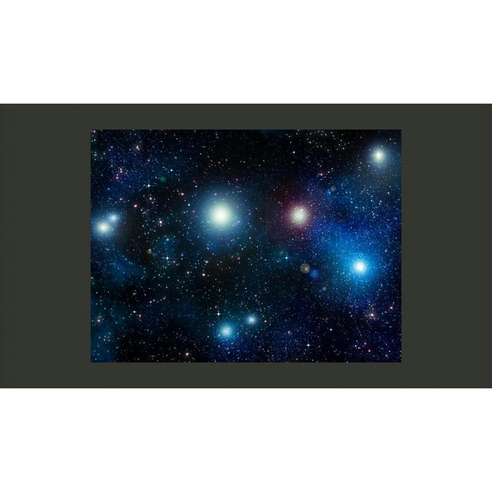 - Papier peint des milliers d'étoiles brillantes 400 x 309 cm