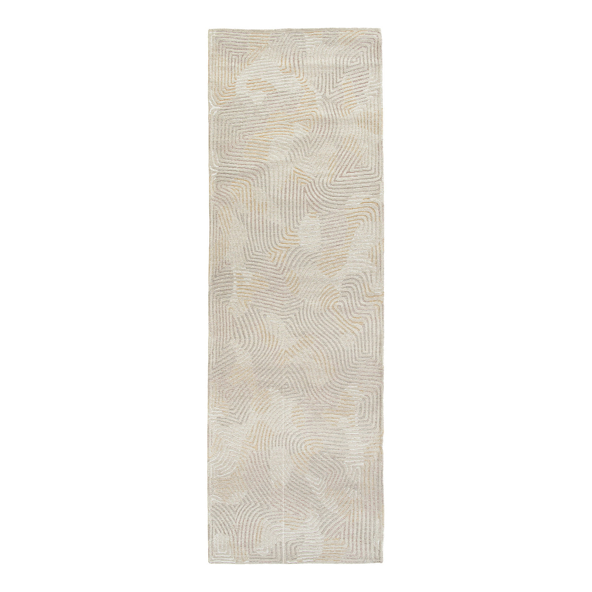 Louis De Poortere vloerkleed Shell Beige - beige - 80x250cm