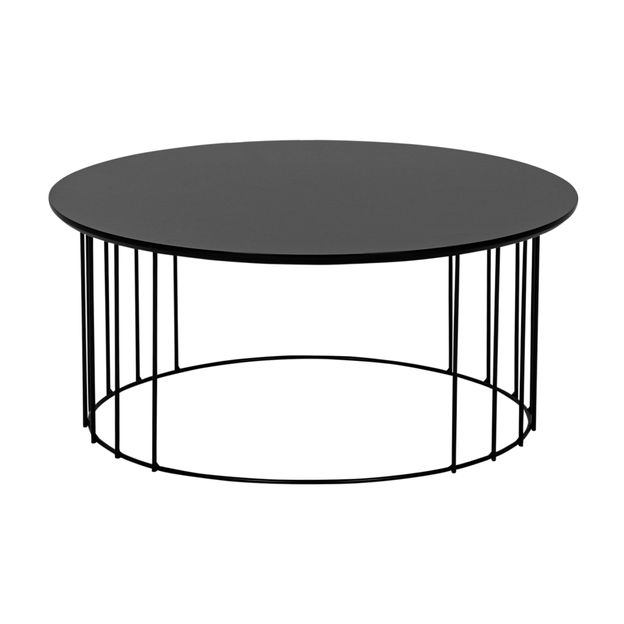 MESA DE CENTRO REDONDA 70 CM HELMON