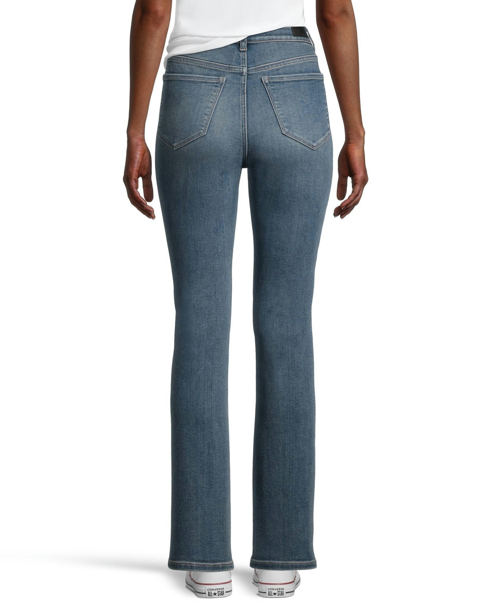 Denver Hayes Women's High Rise Slim Bootcut Jeans