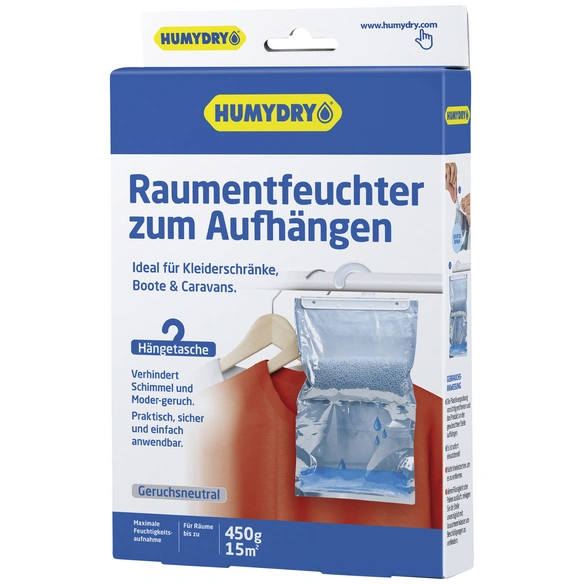 Raumentfeuchter, für Räume bis 15 m², 0,45 l