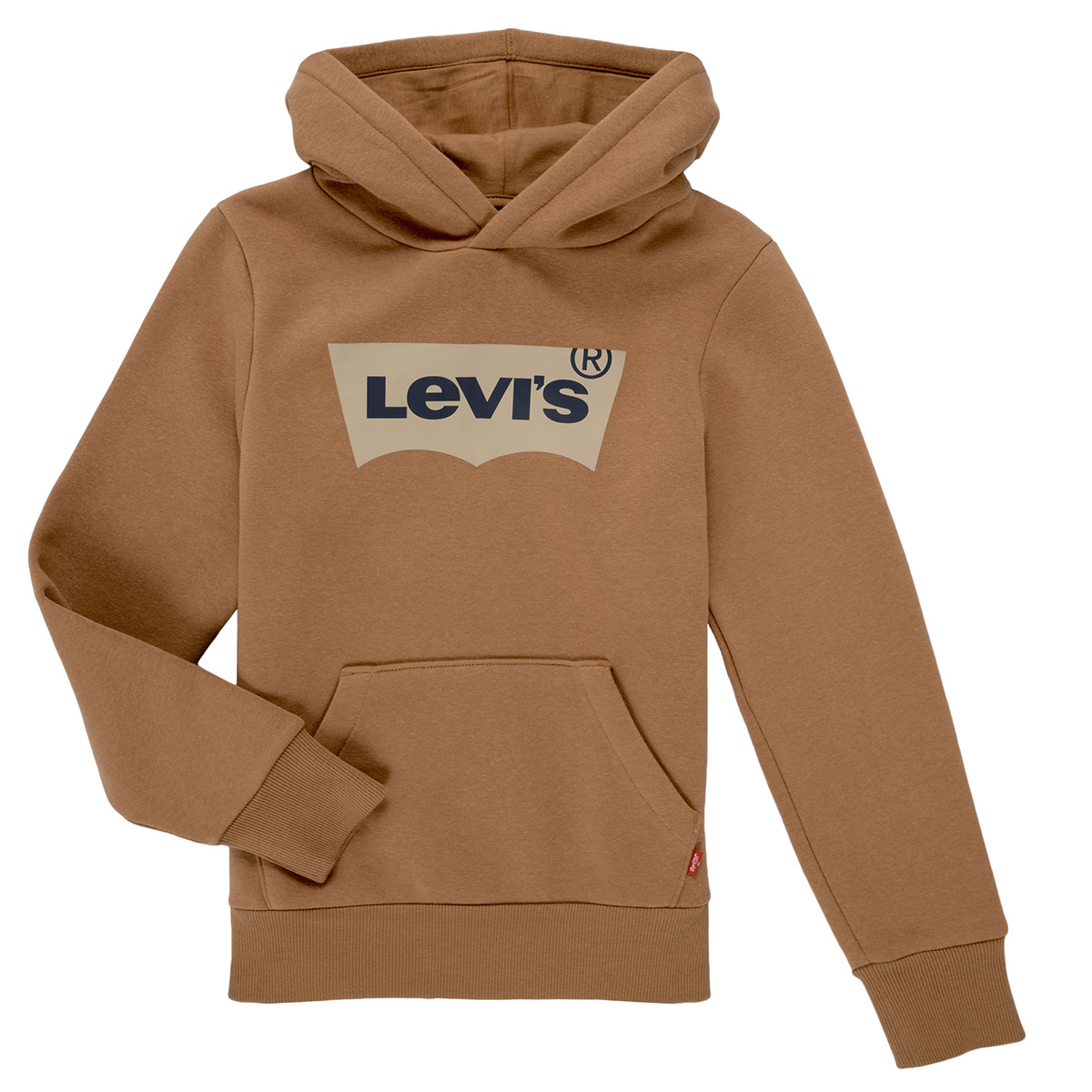 Levi's - BATWING SCREENPRINT HOODIE - Camel